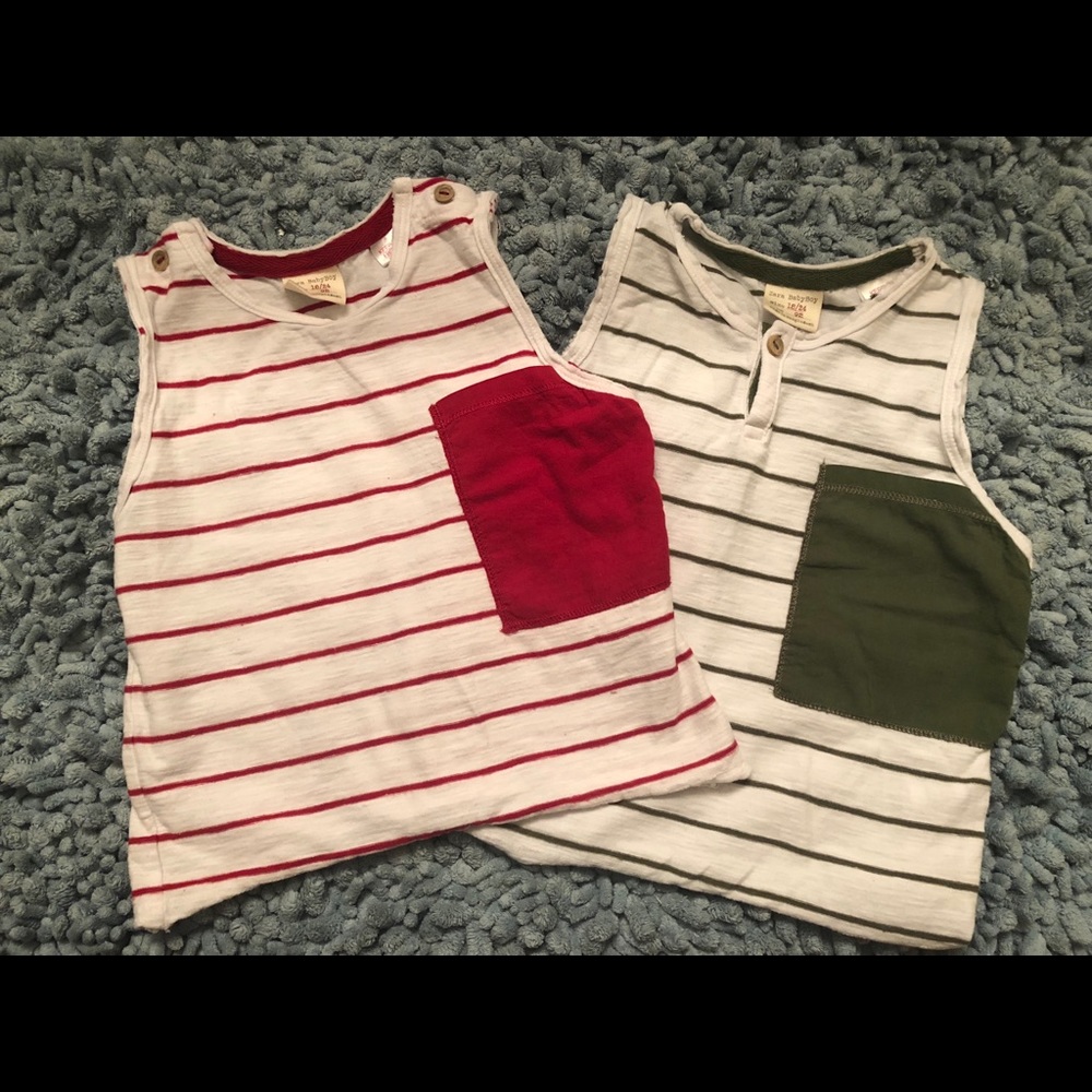 Baby Boy Zara Tanks